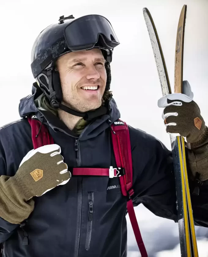 Arméns läderpatrullhandske