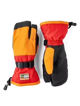 Hestra Elisabeth Orange / Ljusröd