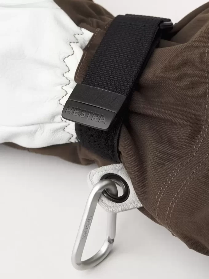 Helicopterskidor i arméläder Helicopterskidor i arméläder