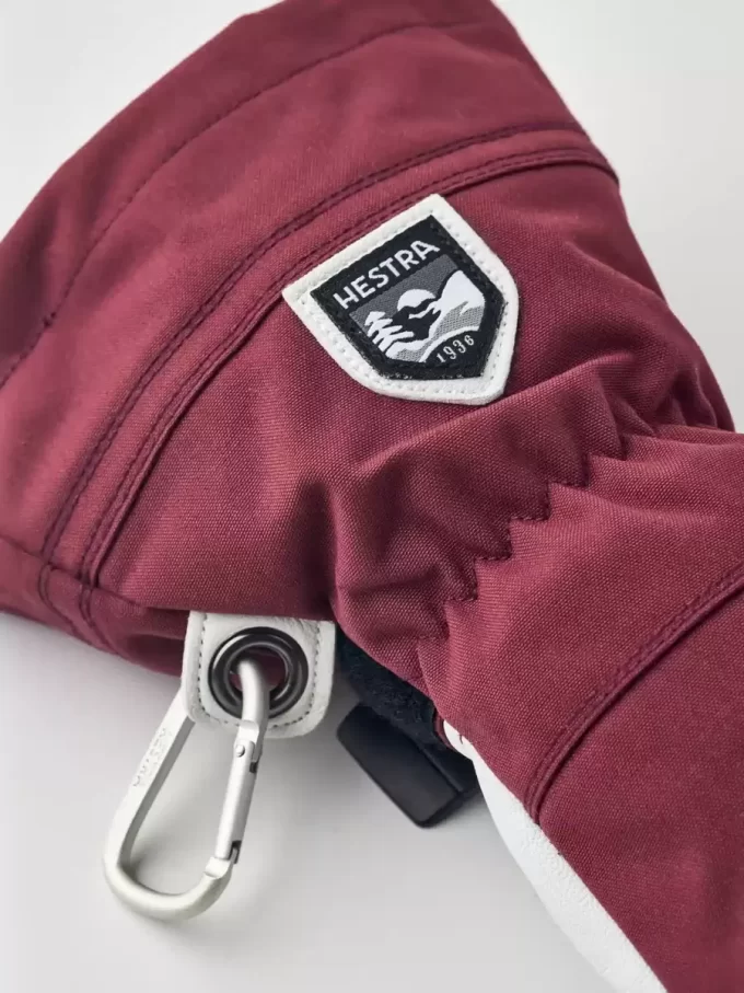 Helicopterskidor i arméläder – 5 fingrar Helicopterskidor i arméläder – 5 fingrar