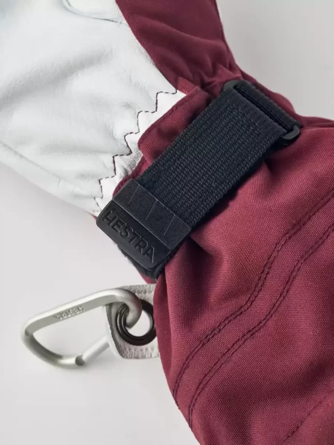 Helicopterskidor i arméläder – 5 fingrar Helicopterskidor i arméläder – 5 fingrar