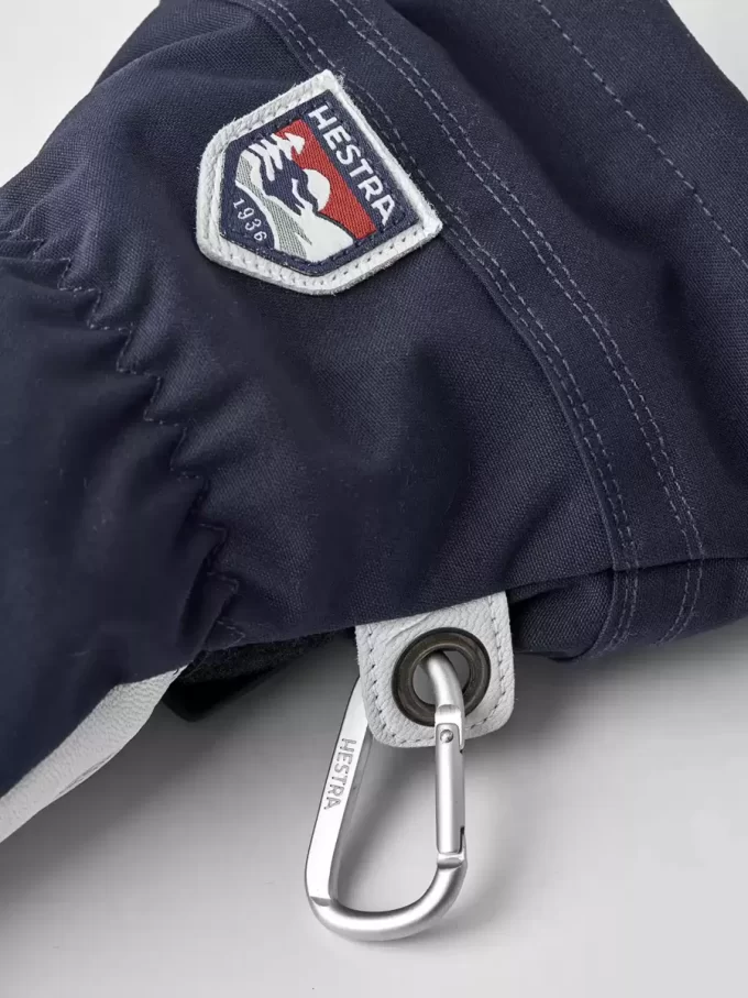 Helicopterskidor i arméläder med 3 fingrar Helicopterskidor i arméläder med 3 fingrar