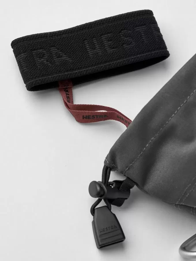 Helicopterskidor i arméläder med 3 fingrar Helicopterskidor i arméläder med 3 fingrar