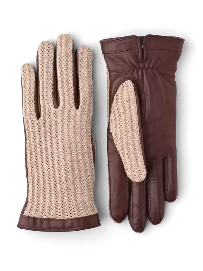 Hestra Anna Kastanj & beige