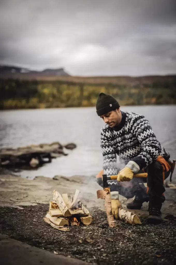 Hestra Skullman Naturbrun