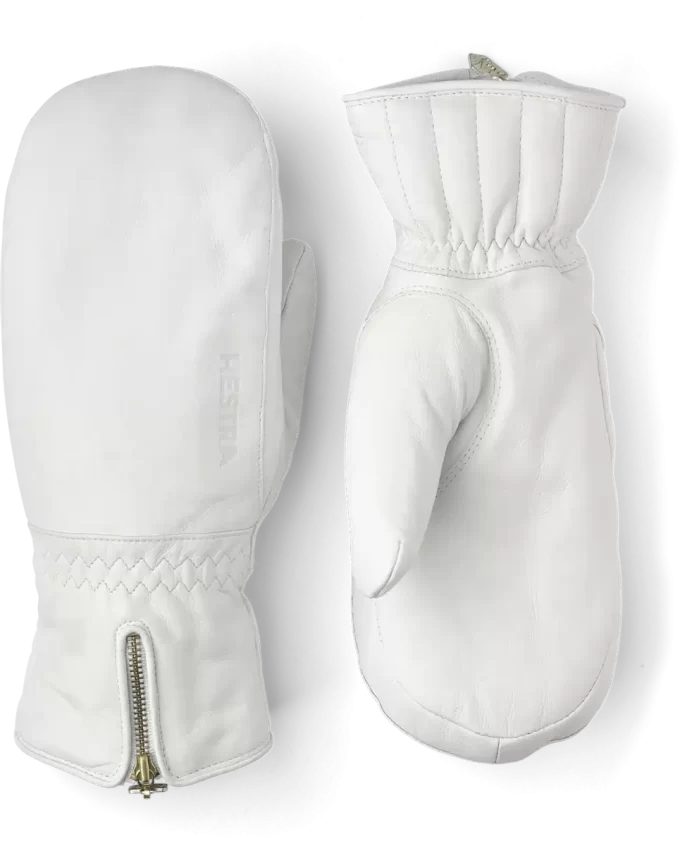 Klassisk lädervante i schweizisk ull Klassisk lädervante i schweizisk ull