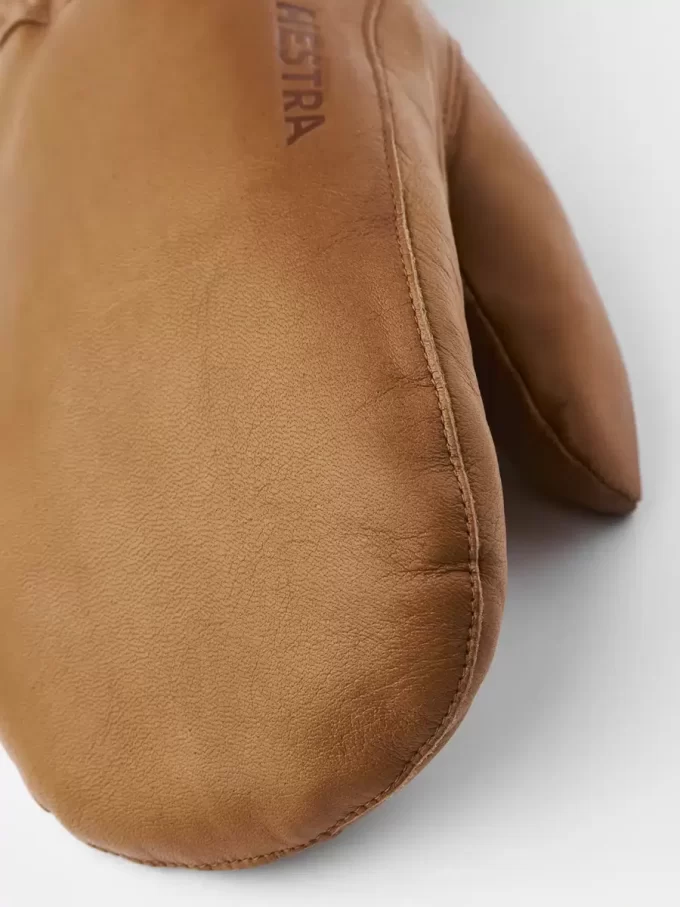 Klassisk lädervante i schweizisk ull Klassisk lädervante i schweizisk ull