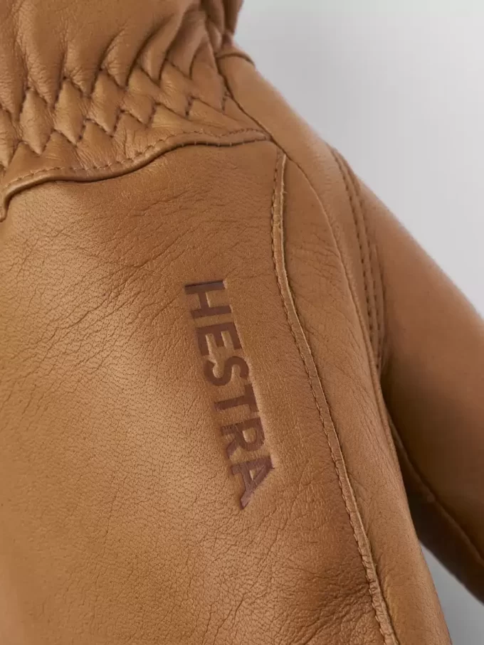 Klassisk lädervante i schweizisk ull Klassisk lädervante i schweizisk ull