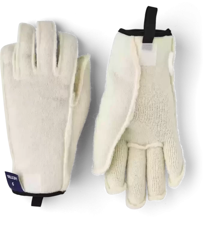 Ullfilt/frottéfoder kort 5-finger